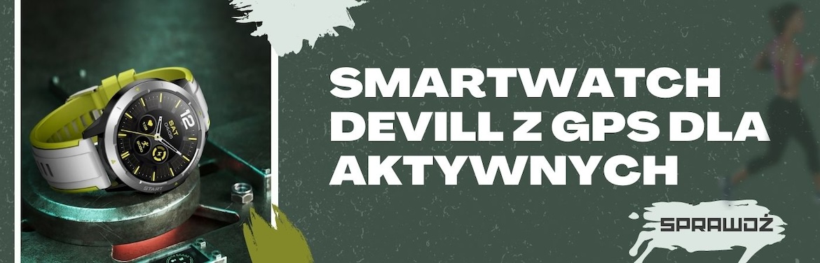 DEVILL smartwatch z GPS