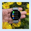 Smartwatch Sara AMOLED Zestaw 3 Pasków - Niebieski, Srebrny, Szary