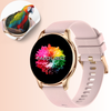 Smartwatch damski zegarek funkcja rozmowy menu PL z cyrkoniami bransoleta