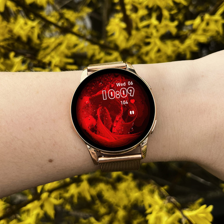 Smartwatch Bianka AMOLED + bransoleta Rose Gold (PRO)