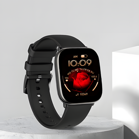 MĘSKI SMARTWATCH Z Wyświetlaczem HD Rozmowy PL Powiadomienia SMS Sport Zegarek