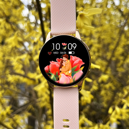 Smartwatch Bianka AMOLED + bransoleta Rose Gold (PRO)