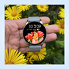 Smartwatch Sara AMOLED Zestaw 3 Pasków - Niebieski, Srebrny, Szary