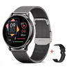 Smartwatch Alex + bransoleta czarna