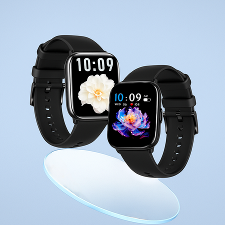 MĘSKI SMARTWATCH Z Wyświetlaczem HD Rozmowy PL Powiadomienia SMS Sport Zegarek