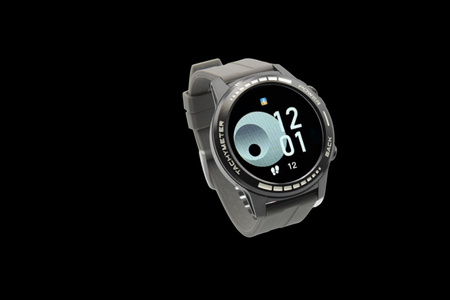 Pasek do zegarka DEVILL Silikonowy Szary 22 mm