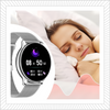 Smartwatch Sara AMOLED + bransoleta srebrna