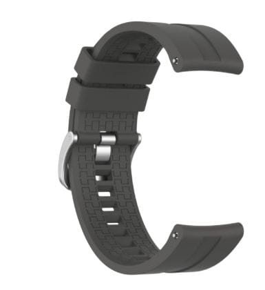 Pasek do zegarka DEVILL Silikonowy Szary 22 mm