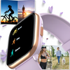 Smartwatch Damski Zegarek Funkcja Rozmowy AMOLED Polskie Menu Prostokątn