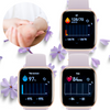 Smartwatch Damski Zegarek Funkcja Rozmowy AMOLED Polskie Menu Prostokątn