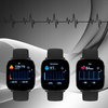 MĘSKI SMARTWATCH Z Wyświetlaczem HD Rozmowy PL Powiadomienia SMS Sport Zegarek