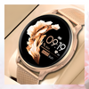 Smartwatch Bianka AMOLED Zestaw 3 Pasków - Czarny, Różowy,  Złoty róż
