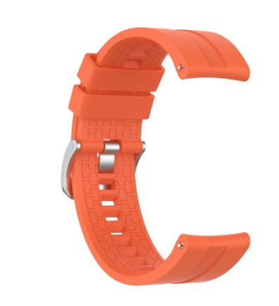 Pasek do zegarka DEVILL Silikonowy Pomarańczowy 22 mm