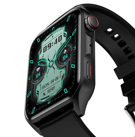 Smartwatch Feliks czarny + bransoleta czarna
