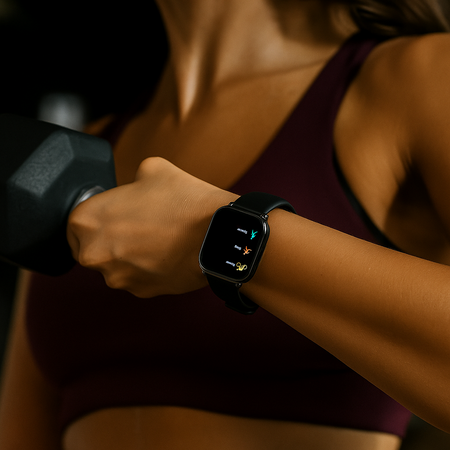 MĘSKI SMARTWATCH Z Wyświetlaczem HD Rozmowy PL Powiadomienia SMS Sport Zegarek