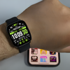Smartwatch Zegarek Czarny Rozmowy Menu PL AMOLED Smart Sport Męski