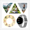 Smartwatch Sara AMOLED + bransoleta srebrna