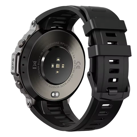 Smartwatch męski wodoodporny z rozmowami, PL menu, trybami sportowymi i GPS