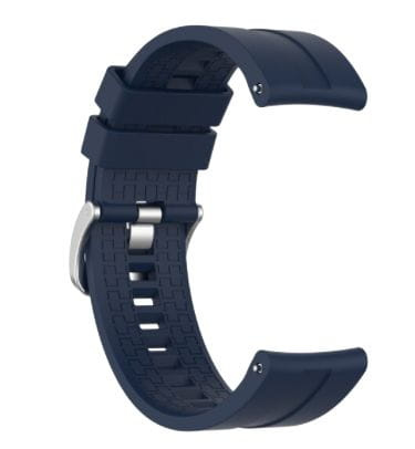 Pasek do zegarka DEVILL Silikonowy Granatowy 22 mm