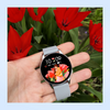 Smartwatch Sara AMOLED Zestaw 3 Pasków - Niebieski, Srebrny, Szary