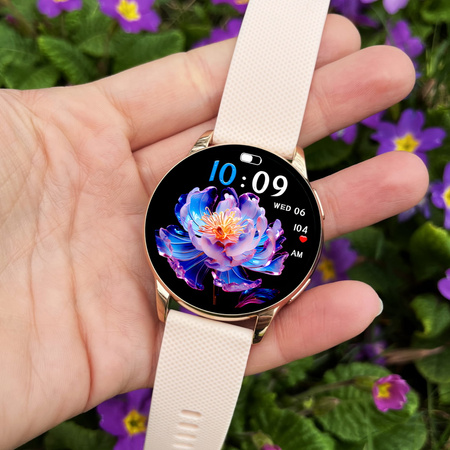 Smartwatch Bianka AMOLED + bransoleta Rose Gold (PRO)