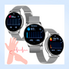 Smartwatch Sara AMOLED Zestaw 3 Pasków - Niebieski, Srebrny, Szary