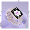 Smartwatch Damski Zegarek Funkcja Rozmowy AMOLED Polskie Menu Prostokątn