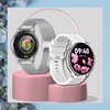 Smartwatch Sara AMOLED Zestaw 3 Pasków - Biały, srebrny, szary