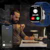 Smartwatch Zegarek Czarny Rozmowy Menu PL AMOLED Smart Sport Męski