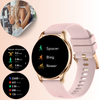Smartwatch damski zegarek funkcja rozmowy menu PL z cyrkoniami bransoleta