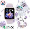 Smartwatch Damski Zegarek Funkcja Rozmowy AMOLED Polskie Menu Prostokątn
