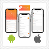 Smartwatch Sara AMOLED + bransoleta srebrna