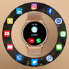 Smartwatch Bianka AMOLED Zestaw 3 Pasków - Biały, Różowy,  Złoty róż