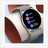Smartwatch Sara AMOLED + bransoleta srebrna