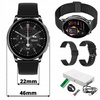 Smartwatch Alex + bransoleta czarna