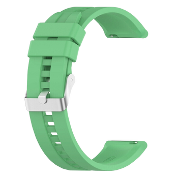 Pasek do zegarka DEVILL Silikonowy zielony 22 mm